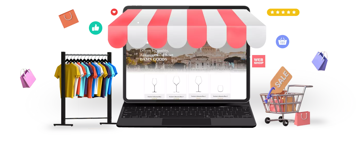 Webshop banner