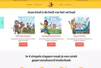 Bimi Boeken ontwikkeld door JMD Web