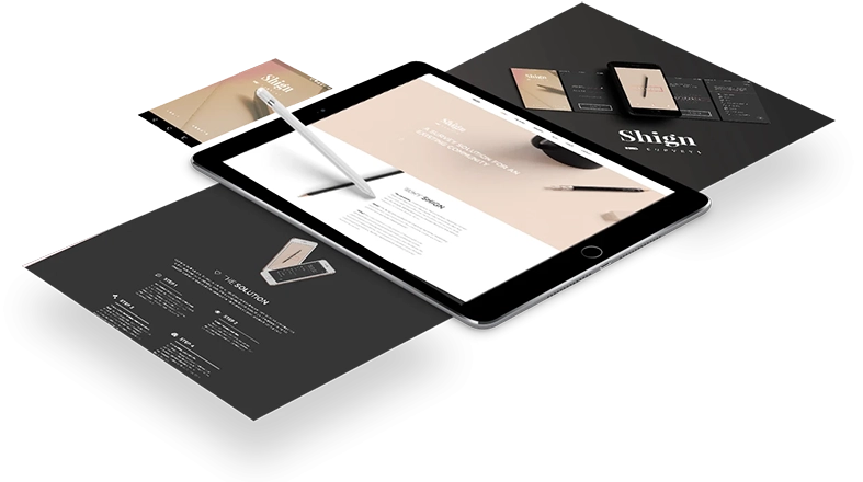 Shign app banner